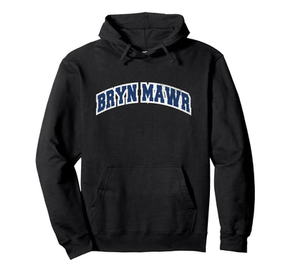 Bryn Mawr Pennsylvania Varsity Hoodie - Minimalist Print Men Women - T-Shirt, Sweatshirt, Hoodie
