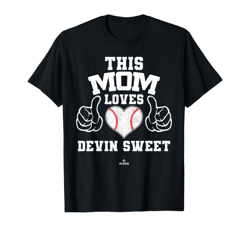 This Mom Loves Devin Sweet Prospect T-Shirt - Fun Novelty Design Unisex - T-Shirt, Sweatshirt, Hoodie