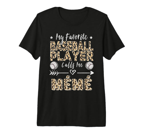 My Favorite Baseball Player Calls Me M T-Shirt - Trendy Graphic Men Women - T-Shirt, Sweatshirt, Hoodie