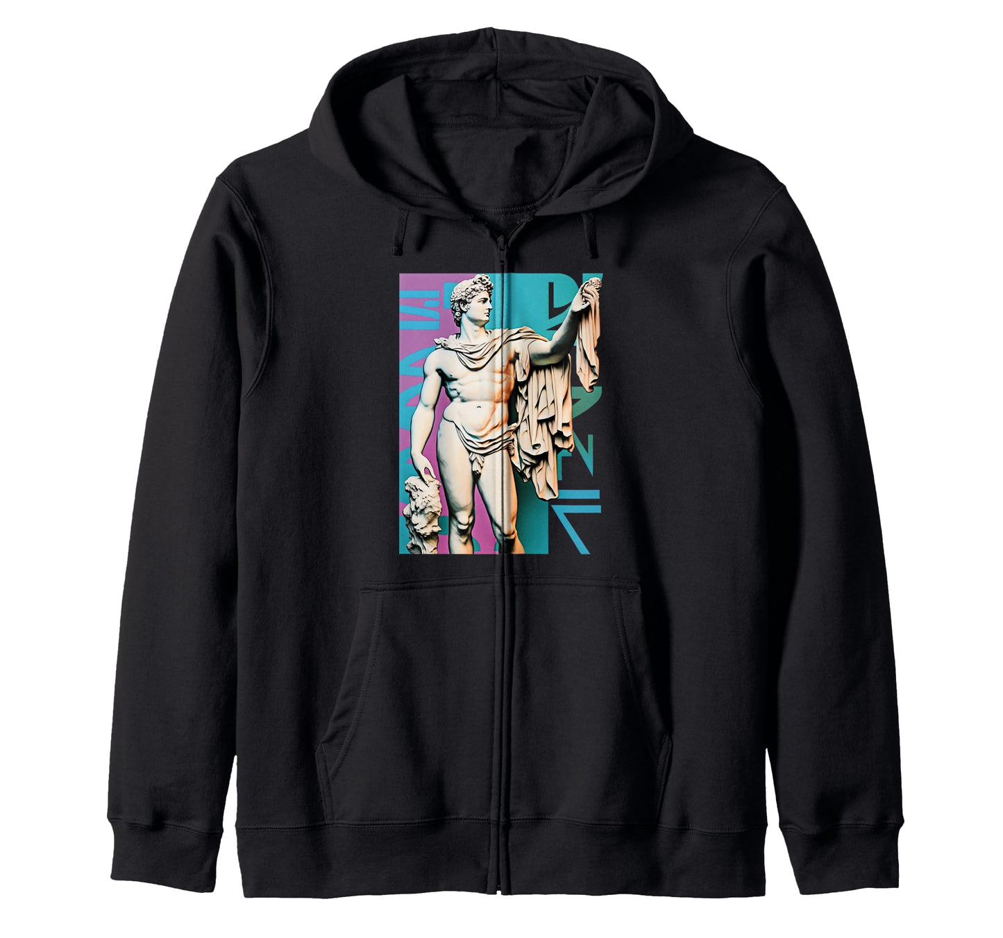 Vaporwave Aesthetic 80S 90S Streetwear Hoodie - Custom Art Print Unisex - T-Shirt, Sweatshirt, Hoodie