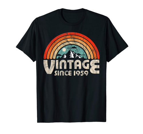 60Th Birthday Gift 1959 Epic Rainbow T-Shirt - Novelty Apparel Men Women - T-Shirt, Sweatshirt, Hoodie