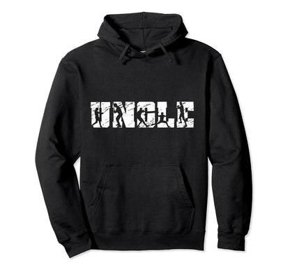Uncle Proud Baseball Uncle Baseball Hoodie - Casual Everyday Wear Unisex - T-Shirt, Sweatshirt, Hoodie