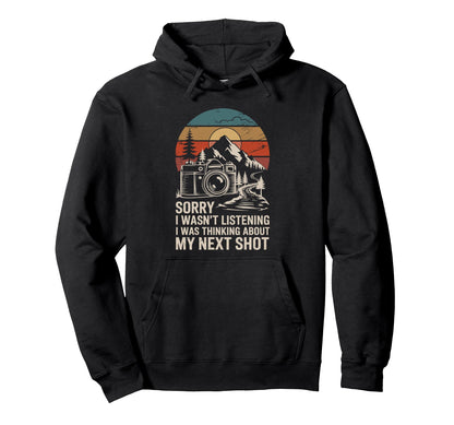 Photography Camera Photographer Art Hoodie - Streetwear Style Unisex - T-Shirt, Sweatshirt, Hoodie