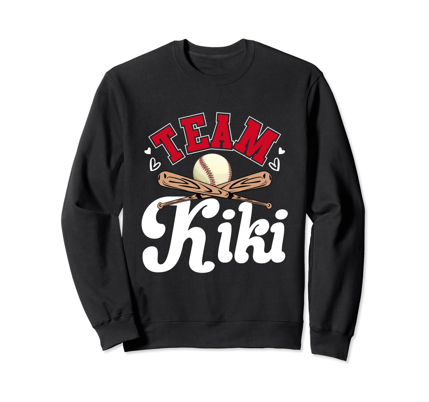 Team Kiki Mothers Day Baseball Sweatshirt - Unique Graphic Men Women - T-Shirt, Sweatshirt, Hoodie