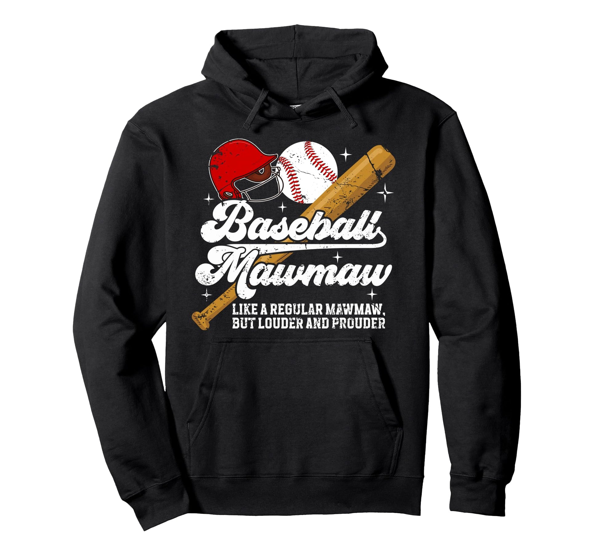 Baseball Mawmaw Baseball Player Mawmaw Hoodie - Unique Graphic Unisex - T-Shirt, Sweatshirt, Hoodie