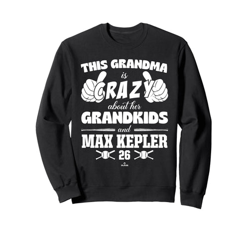 Grandma Crazy Max Kepler Minnesota Sweatshirt - Minimalist Print Unisex - T-Shirt, Sweatshirt, Hoodie