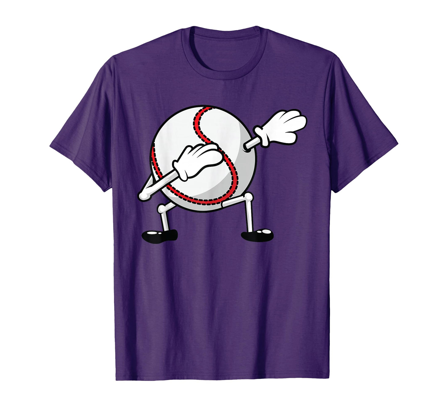 Dabbing Baseball Striking Baseball Player T-Shirt - Trendy Graphic Unisex - T-Shirt, Sweatshirt, Hoodie