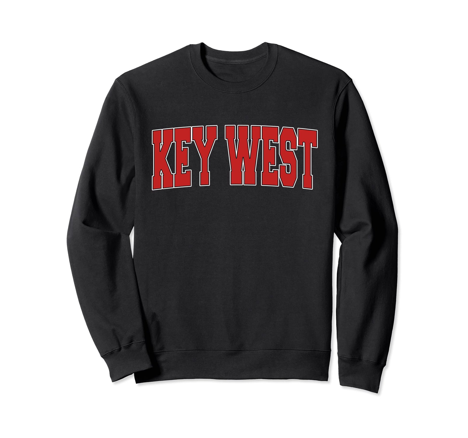 Key West Fl Florida Varsity Usa Sweatshirt - Streetwear Style for Adults - T-Shirt, Sweatshirt, Hoodie