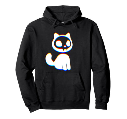 Glitch Art Vaporwave Aesthetic Edm Hoodie - Fun Novelty Design for Adults - T-Shirt, Sweatshirt, Hoodie