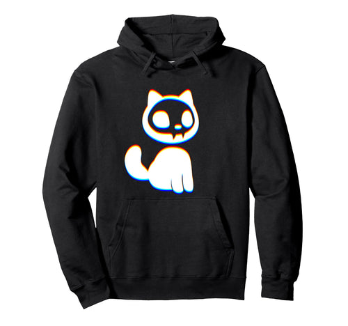 Glitch Art Vaporwave Aesthetic Edm Hoodie - Fun Novelty Design for Adults - T-Shirt, Sweatshirt, Hoodie