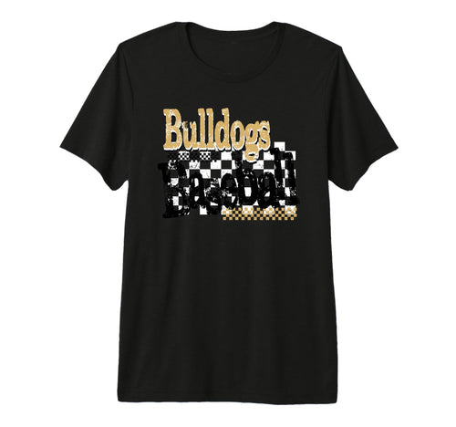Gold Bulldogs Baseball Mom Game Day T-Shirt - Fun Novelty Design Unisex - T-Shirt, Sweatshirt, Hoodie