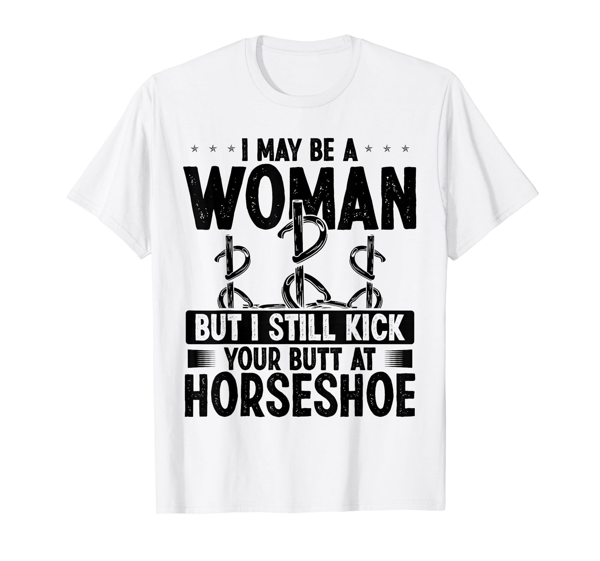 Horseshoe Team Mothers Day Horseshoes T-Shirt - Novelty Apparel Unisex - T-Shirt, Sweatshirt, Hoodie