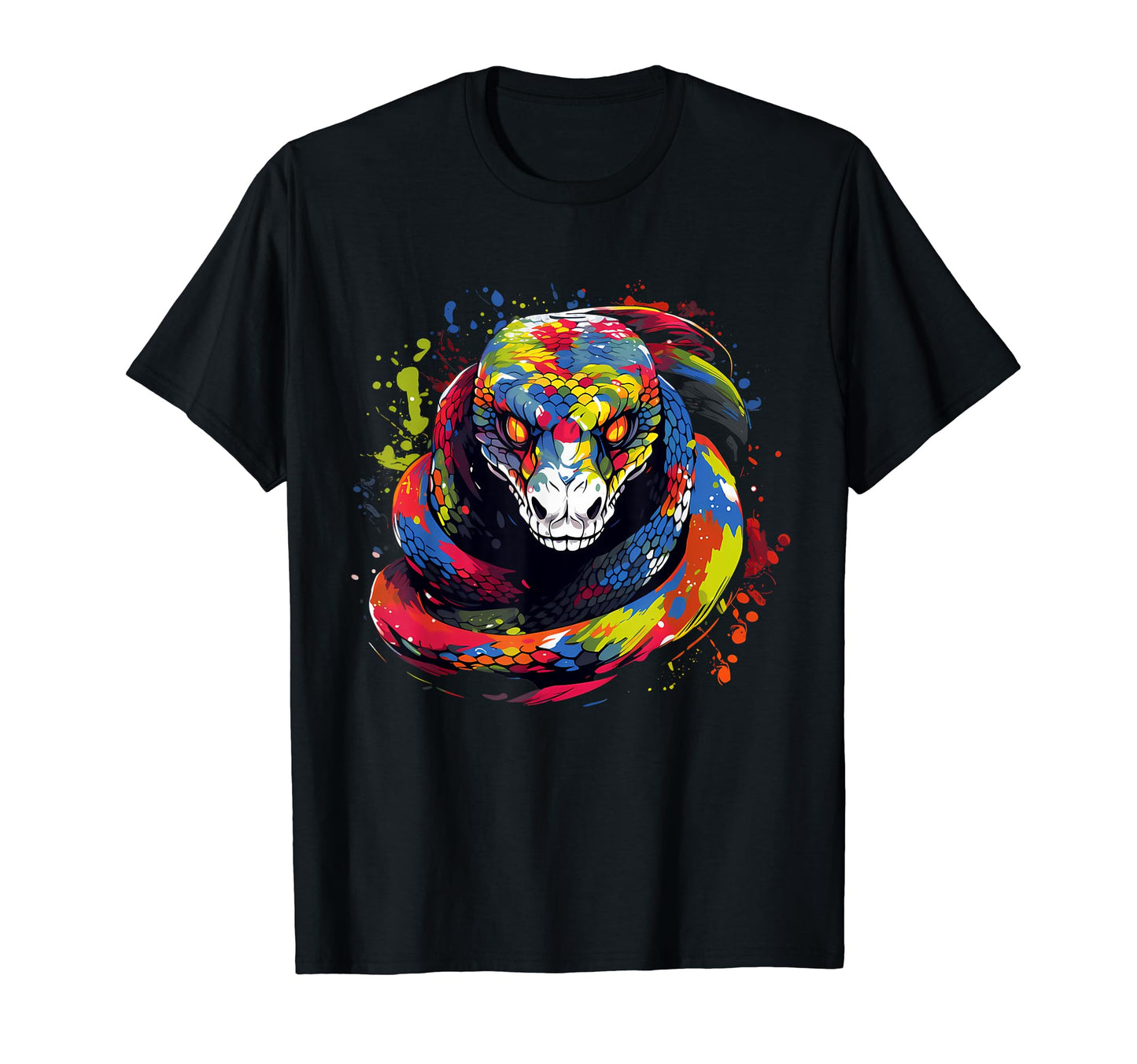 Rainbow Boa Snake T-Shirt - Aesthetic Graphic Men Women - T-Shirt, Sweatshirt, Hoodie