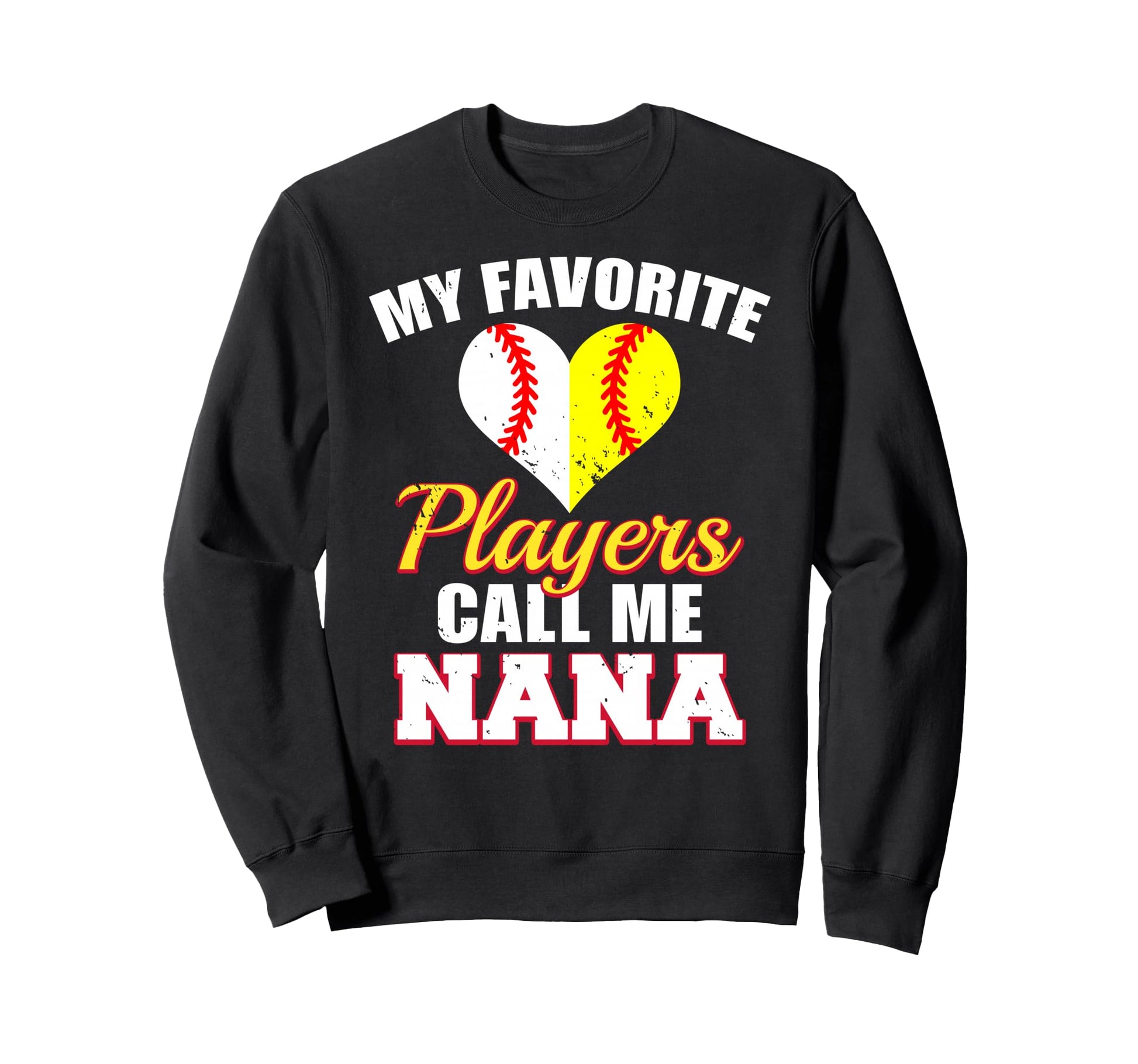 My Favorite Baseball Softball Sweatshirt - Streetwear Style Men Women - T-Shirt, Sweatshirt, Hoodie