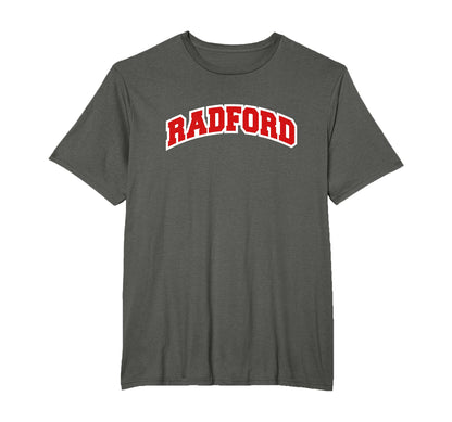 Radford Virginia Varsity T-Shirt - Fun Novelty Design for Adults - T-Shirt, Sweatshirt, Hoodie