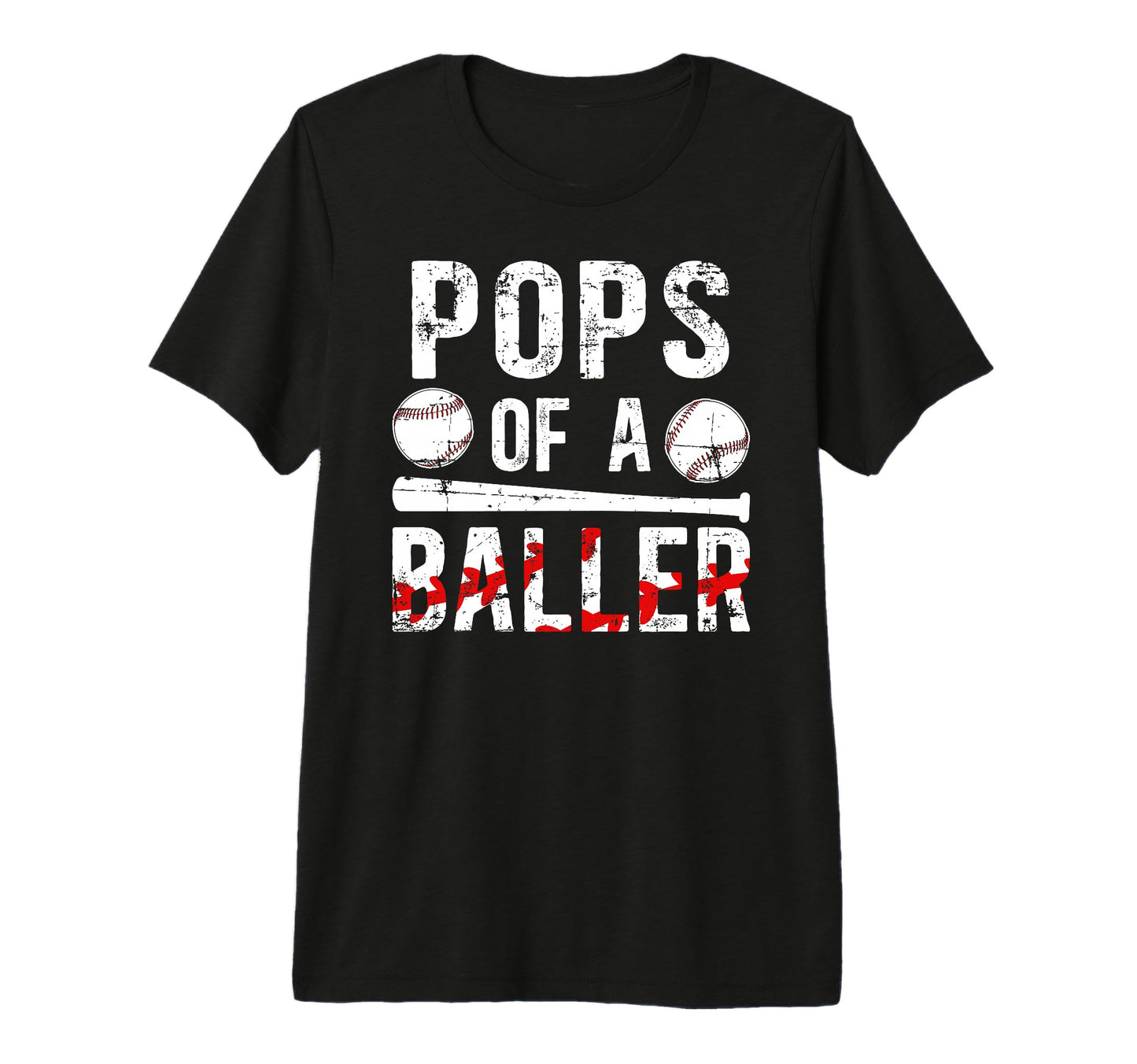 Mens Pops Baller Baseball Pops Baseball T-Shirt - Novelty Apparel Unisex - T-Shirt, Sweatshirt, Hoodie