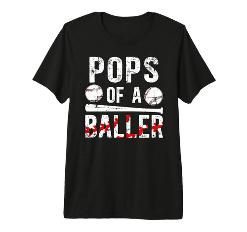 Mens Pops Baller Baseball Pops Baseball T-Shirt - Novelty Apparel Unisex - T-Shirt, Sweatshirt, Hoodie