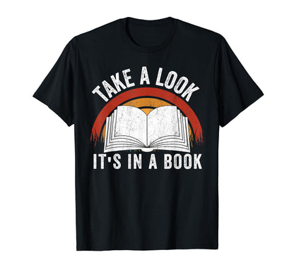Take Its Book Lovers Rainbow T-Shirt - Streetwear Style Unisex - T-Shirt, Sweatshirt, Hoodie
