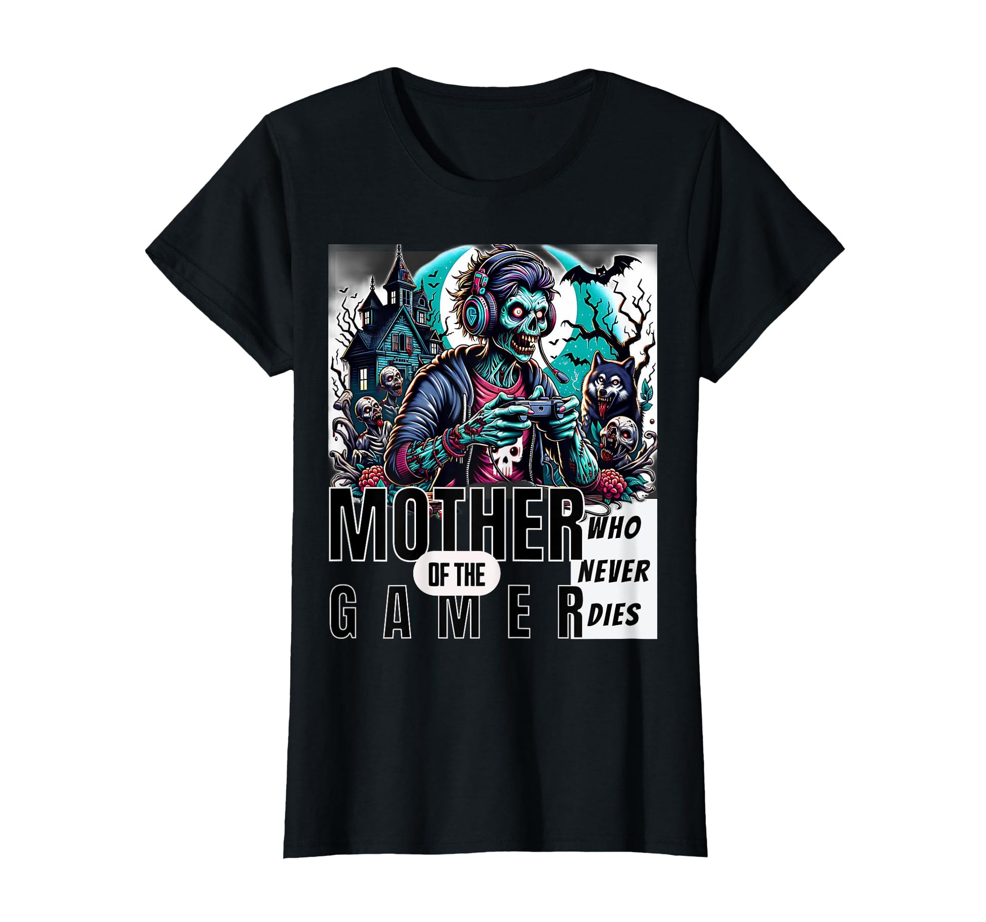 Undying Gamer Mom Mothers Day T-Shirt - Fun Novelty Design Unisex - T-Shirt, Sweatshirt, Hoodie