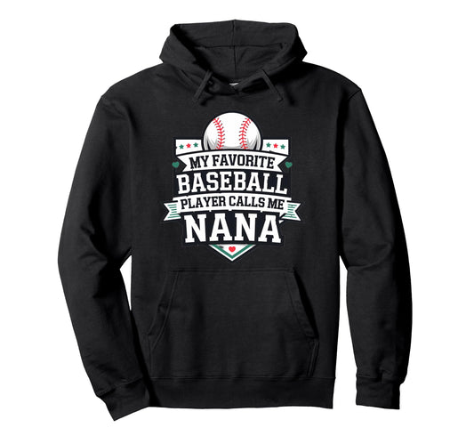 My Favorite Baseball Player Calls Me Hoodie - Aesthetic Graphic Men Women - T-Shirt, Sweatshirt, Hoodie