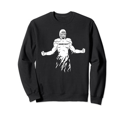 Day Football Tailgating Gridiron Game Sweatshirt - Graphic Print Men Women - T-Shirt, Sweatshirt, Hoodie