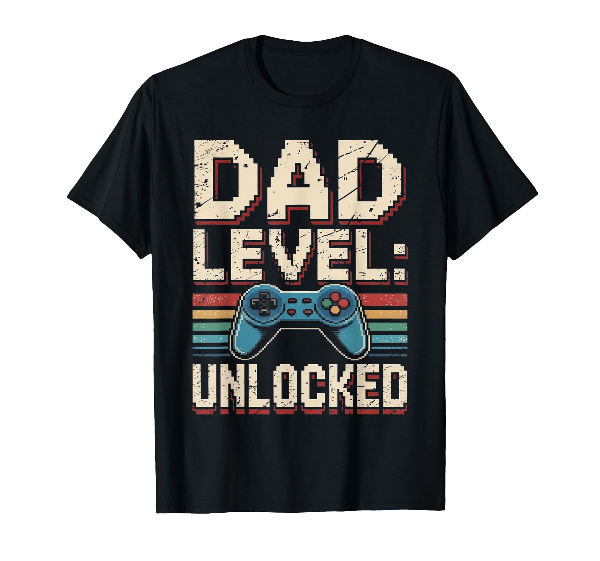 Dad Level Unlocked Gamer Fathers Day T-Shirt - Fun Novelty Design Unisex - T-Shirt, Sweatshirt, Hoodie