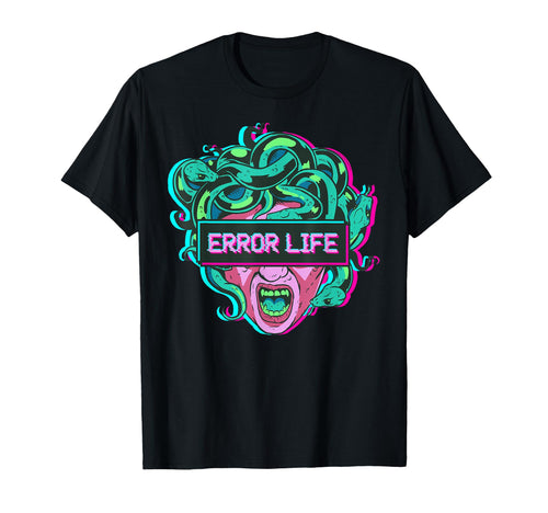 Aesthetic Medusa Snake Head Gorgon T-Shirt - Custom Art Print Men Women - T-Shirt, Sweatshirt, Hoodie