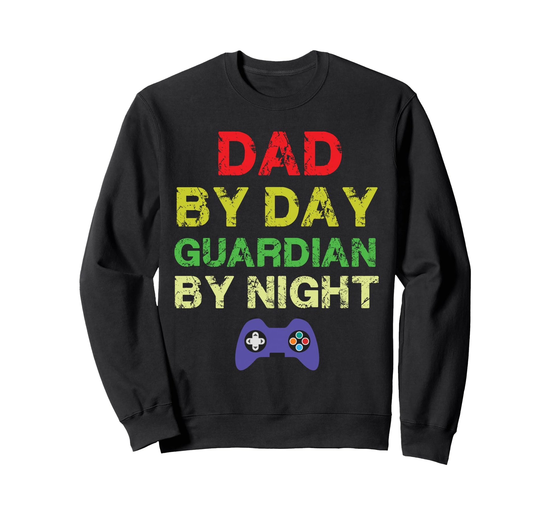 Mens Gamer Dad Dad Day Guardian Sweatshirt - Fun Novelty Design for Adults - T-Shirt, Sweatshirt, Hoodie