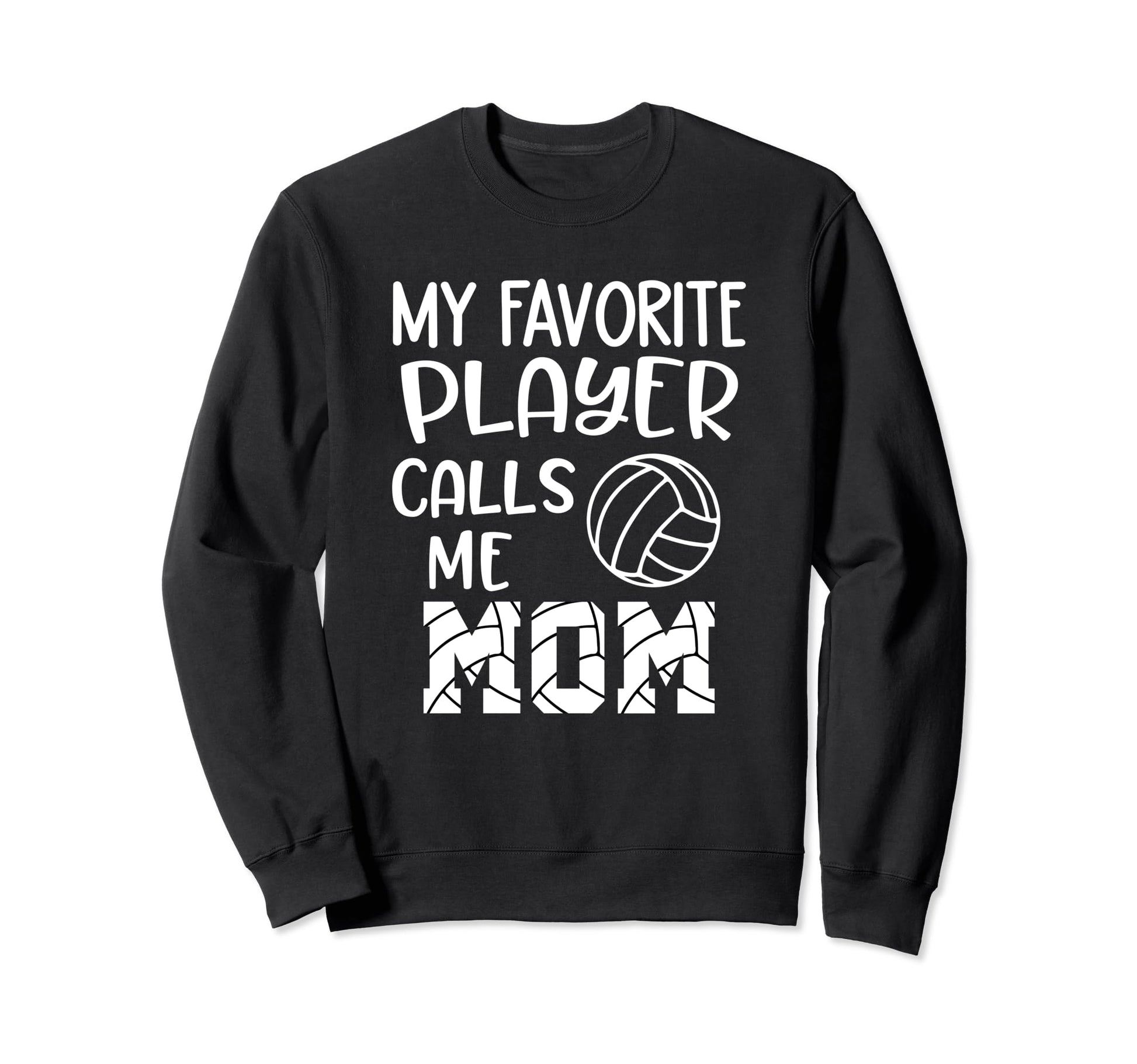 Volleyball Mom Gameday My Favorite Sweatshirt - Unique Graphic Men Women - T-Shirt, Sweatshirt, Hoodie
