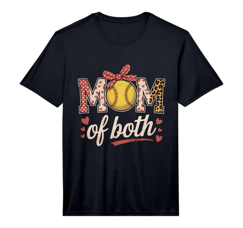 Baseball Mom Both Baseball Mama T-Shirt - Aesthetic Graphic Men Women - T-Shirt, Sweatshirt, Hoodie