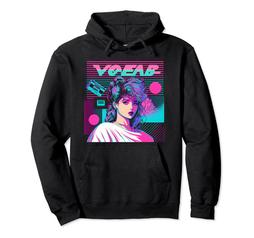 Vaporwave Aesthetic 90S Egirl Hoodie - Streetwear Style for Adults - T-Shirt, Sweatshirt, Hoodie