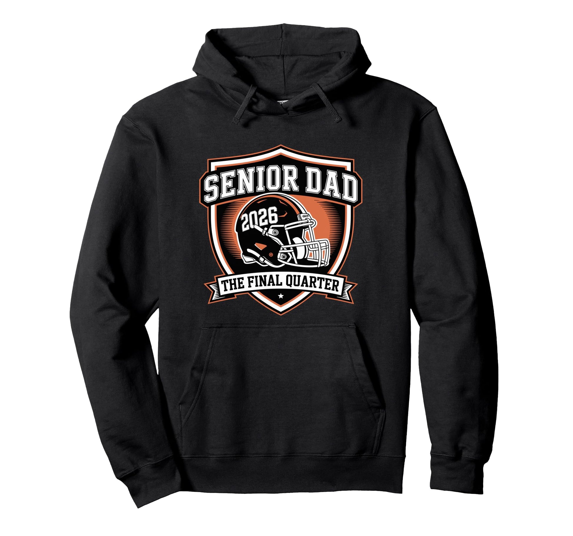 Senior Football Dad Father Final Hoodie - Novelty Apparel for Adults - T-Shirt, Sweatshirt, Hoodie