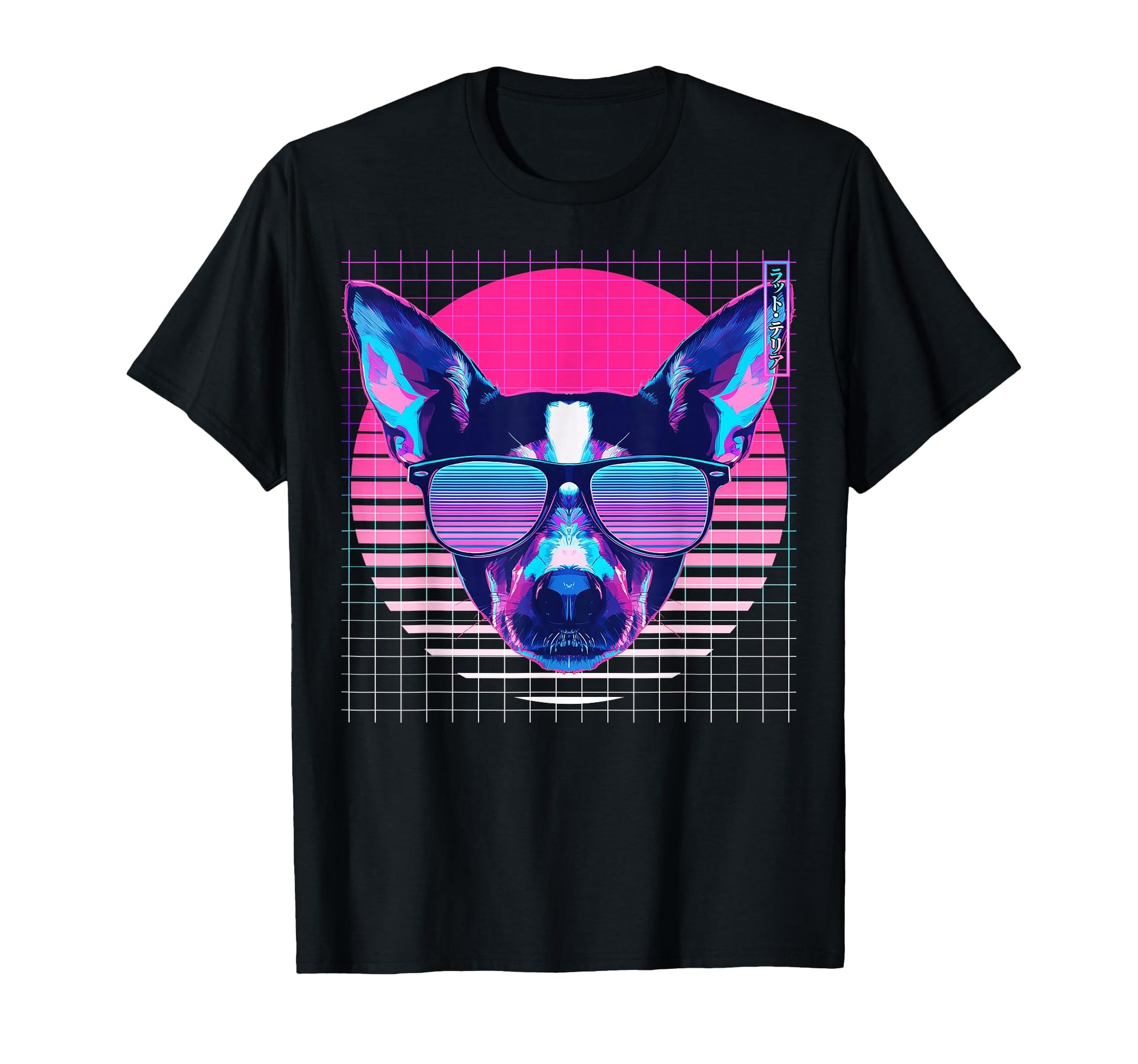 Rat Terrier Sunglasses Dog T-Shirt - Fun Novelty Design for Adults - T-Shirt, Sweatshirt, Hoodie