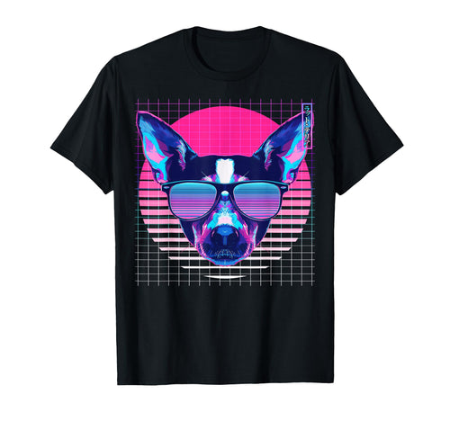 Rat Terrier Sunglasses Dog T-Shirt - Fun Novelty Design for Adults - T-Shirt, Sweatshirt, Hoodie