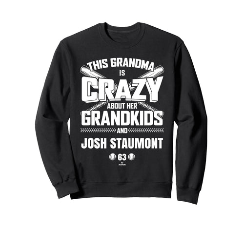 Grandma Crazy Josh Staumont Minnesota Sweatshirt - Unique Graphic Unisex - T-Shirt, Sweatshirt, Hoodie