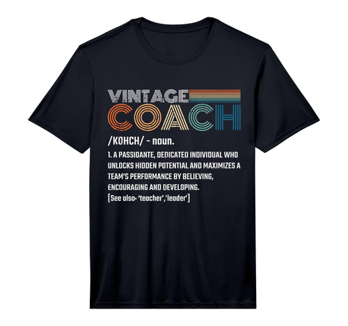 Coach Noun Definition Sports Team T-Shirt - Minimalist Print Unisex - T-Shirt, Sweatshirt, Hoodie