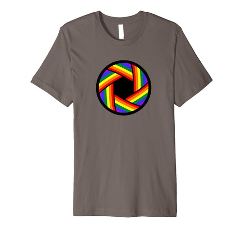 Lgbtq Pride Rainbow Minimalist T-Shirt - Custom Art Print for Adults - T-Shirt, Sweatshirt, Hoodie