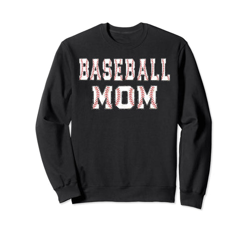 Baseball Player Mom Wife Sweatshirt - Novelty Apparel for Adults - T-Shirt, Sweatshirt, Hoodie