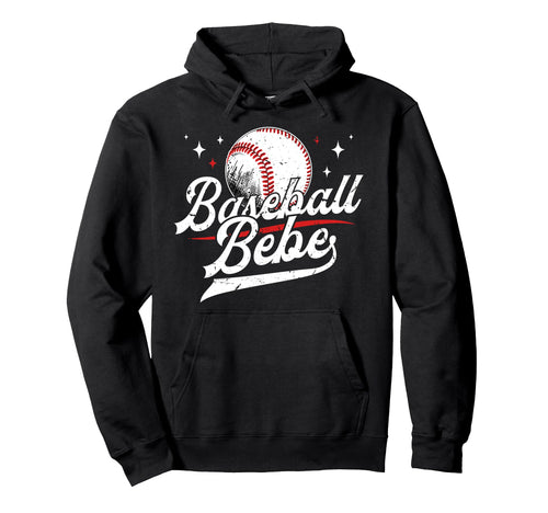 Baseball Bebe Baseball Player Bebe Hoodie - Unique Graphic for Adults - T-Shirt, Sweatshirt, Hoodie
