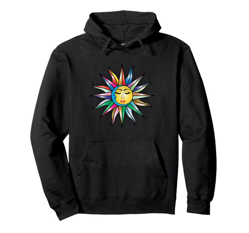 Mystic Sun Moon Mystical Aesthetic Hoodie - Fun Novelty Design for Adults - T-Shirt, Sweatshirt, Hoodie
