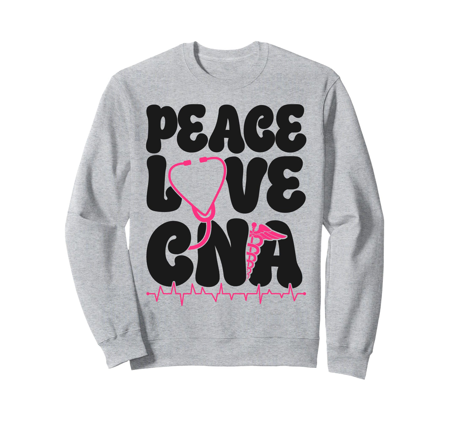 Cna Nurse Certified Nursing Sweatshirt - Custom Art Print Men Women - T-Shirt, Sweatshirt, Hoodie