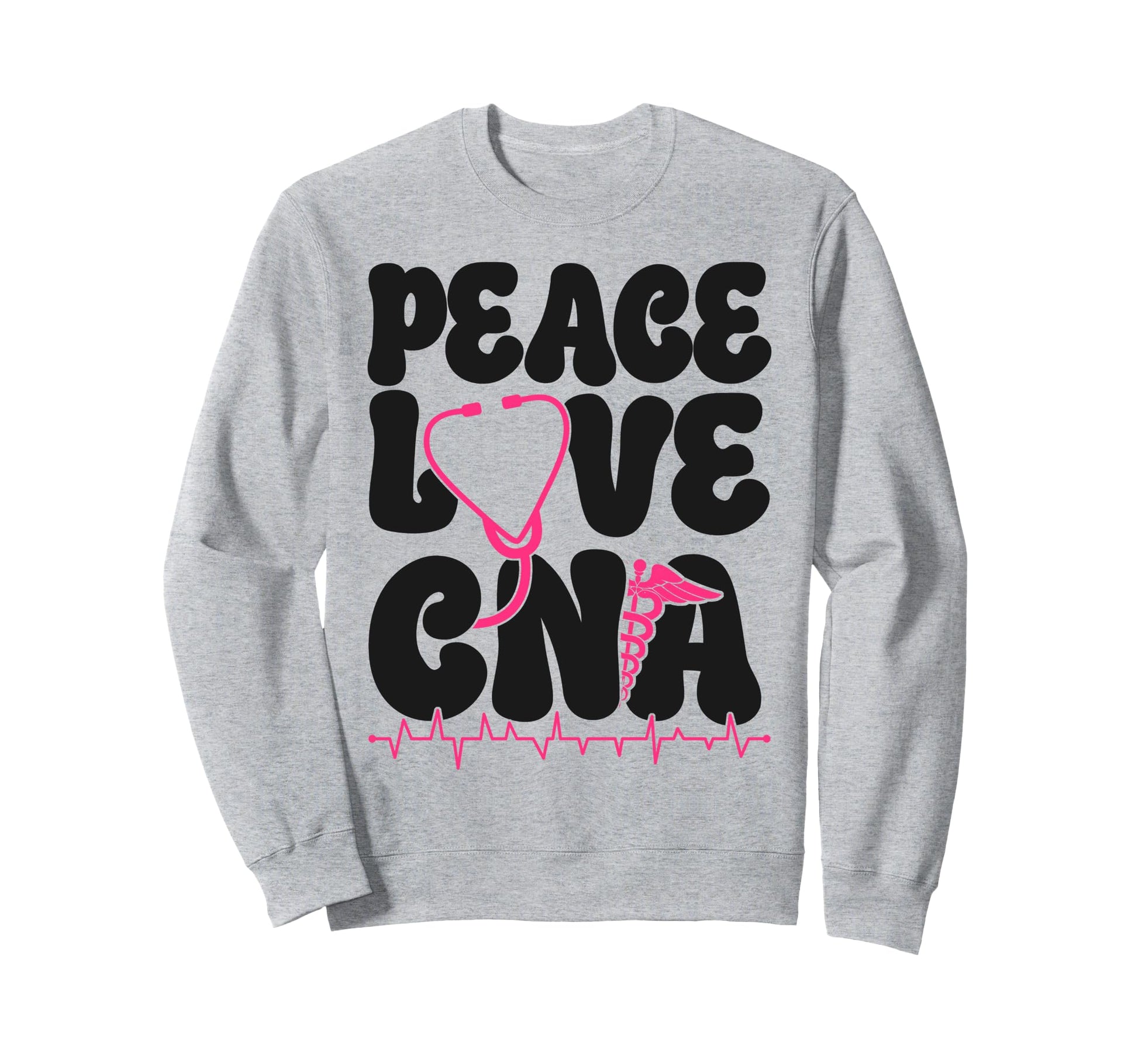 Cna Nurse Certified Nursing Sweatshirt - Custom Art Print Men Women - T-Shirt, Sweatshirt, Hoodie