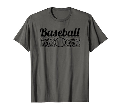 Baseball Mom Funny Baseball Sports T-Shirt - Streetwear Style Unisex - T-Shirt, Sweatshirt, Hoodie