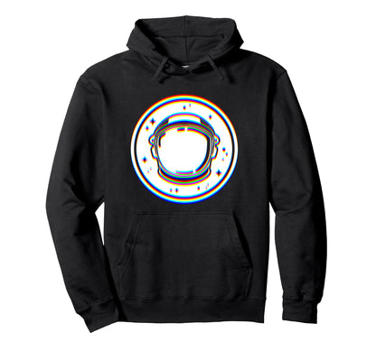 Glitch Art Edm Rave Optical Illusion Hoodie - Fun Novelty Design Unisex - T-Shirt, Sweatshirt, Hoodie