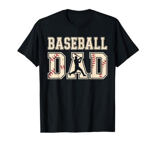 Baseball Dad Husband Papa Grandpa T-Shirt - Trendy Graphic Men Women - T-Shirt, Sweatshirt, Hoodie