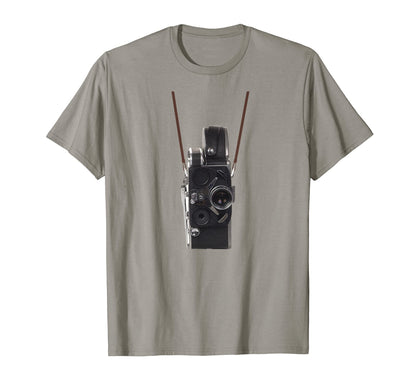 Video Film Camera Neck Strap Funny T-Shirt - Novelty Apparel Men Women - T-Shirt, Sweatshirt, Hoodie