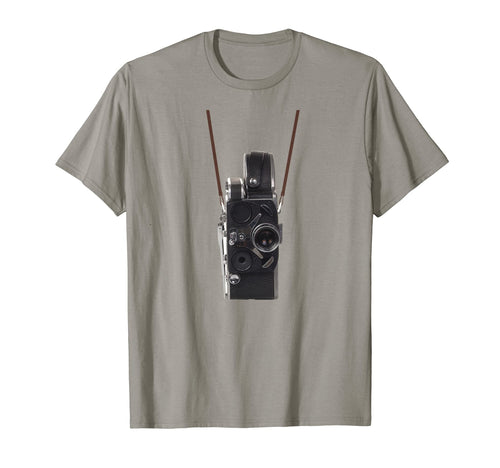 Video Film Camera Neck Strap Funny T-Shirt - Novelty Apparel Men Women - T-Shirt, Sweatshirt, Hoodie