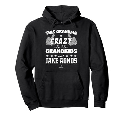 Grandma Crazy Jake Agnos Prospect Hoodie - Aesthetic Graphic Unisex - T-Shirt, Sweatshirt, Hoodie