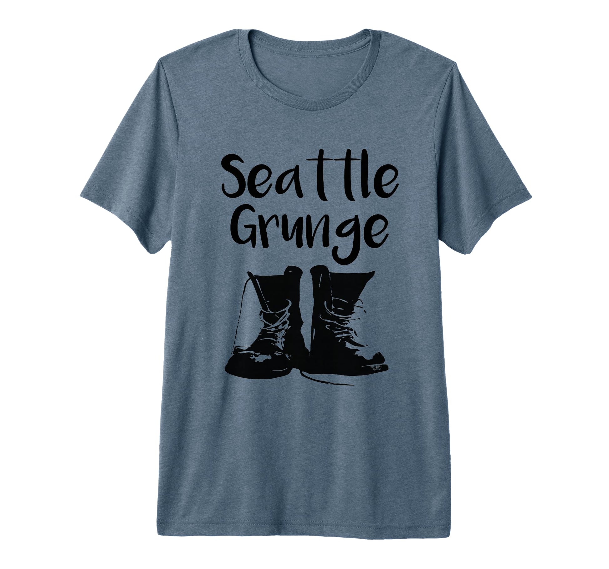 Seattle Grunge 90S Music Tri Blend T-Shirt - Aesthetic Graphic Men Women - T-Shirt, Sweatshirt, Hoodie