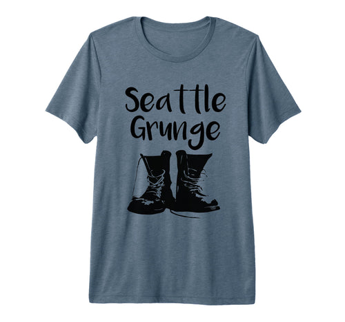 Seattle Grunge 90S Music Tri Blend T-Shirt - Aesthetic Graphic Men Women - T-Shirt, Sweatshirt, Hoodie